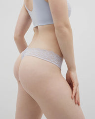 Soma / Thong Panty with Enchanting Lace OCEAN AIR