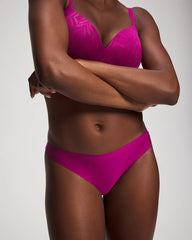 Soma / Soft Stretch Thong Panty MAGENTA ORCHID