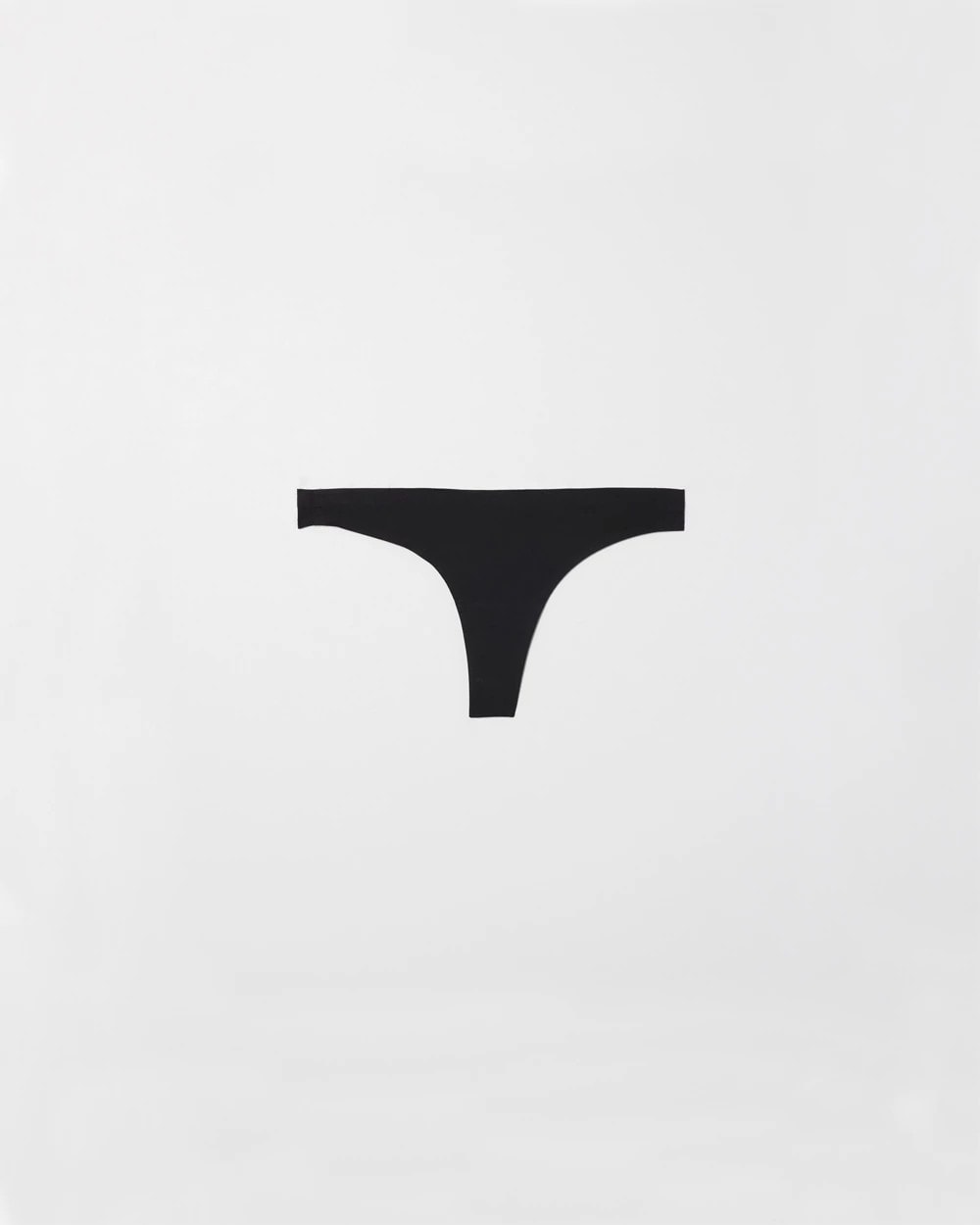 Soma / Soft Stretch Thong Panty BLACK