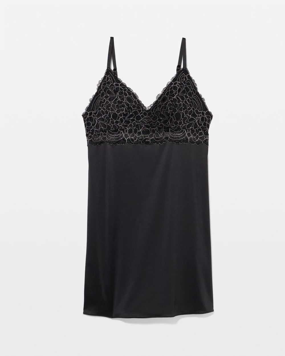 Soma / Lace Chemise BLACK