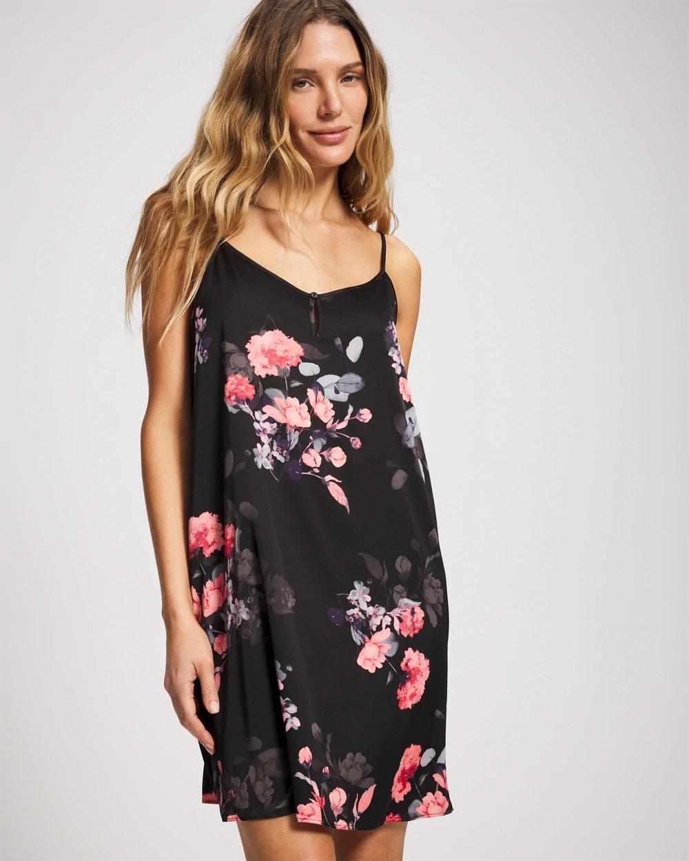 Soma / Chemise FLORAL DREAMS GRAND BLACK