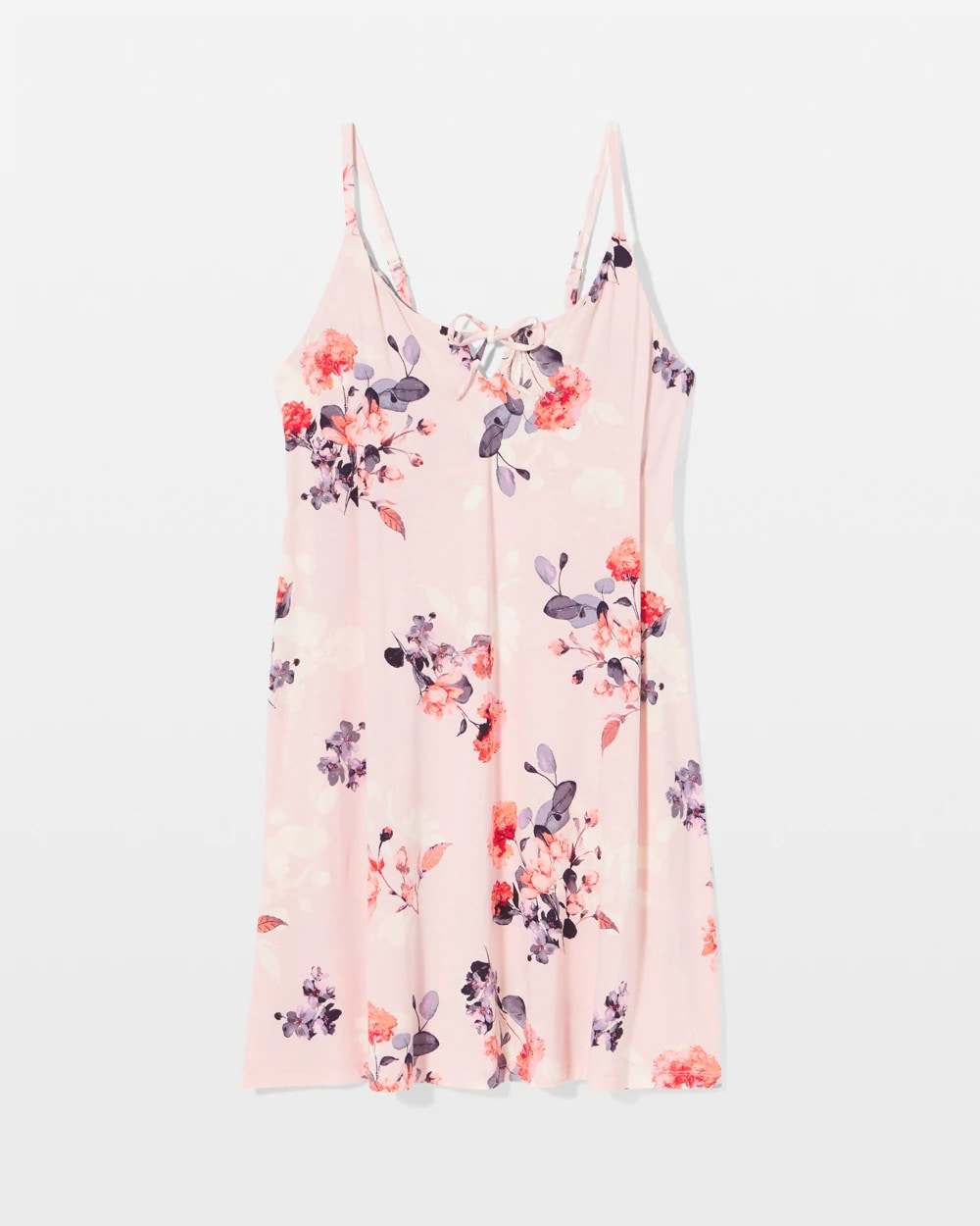 Soma / Tie Front Chemise FLORAL DREAMS PINK BLUSH