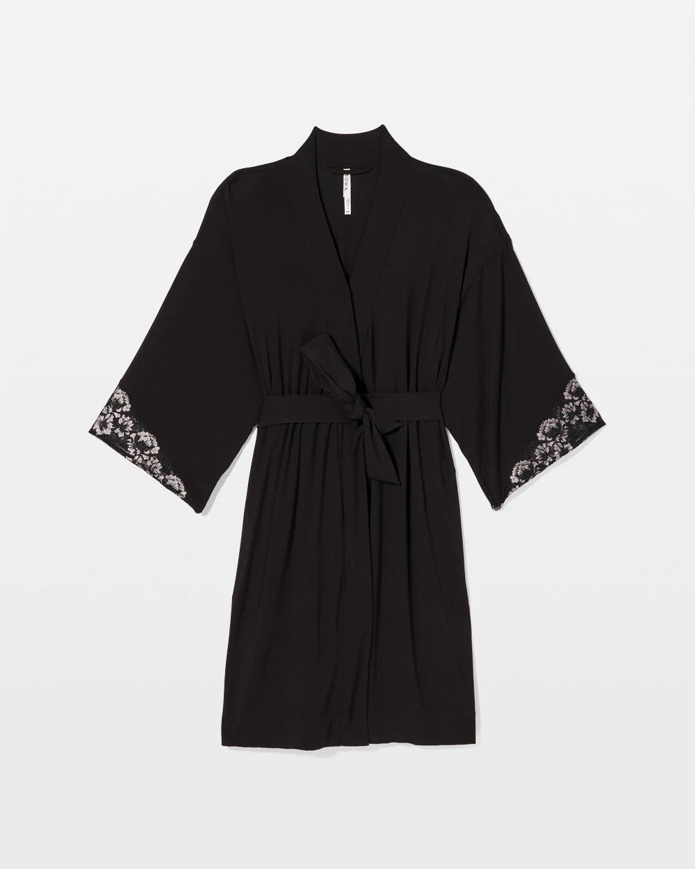 Soma / Lace Robe BLACK