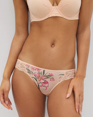 Soma / Edge Bikini Panty with Lace LE TIGRE FLORA MINI PEACH