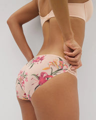 Soma / Edge Bikini Panty with Lace LE TIGRE FLORA MINI PEACH