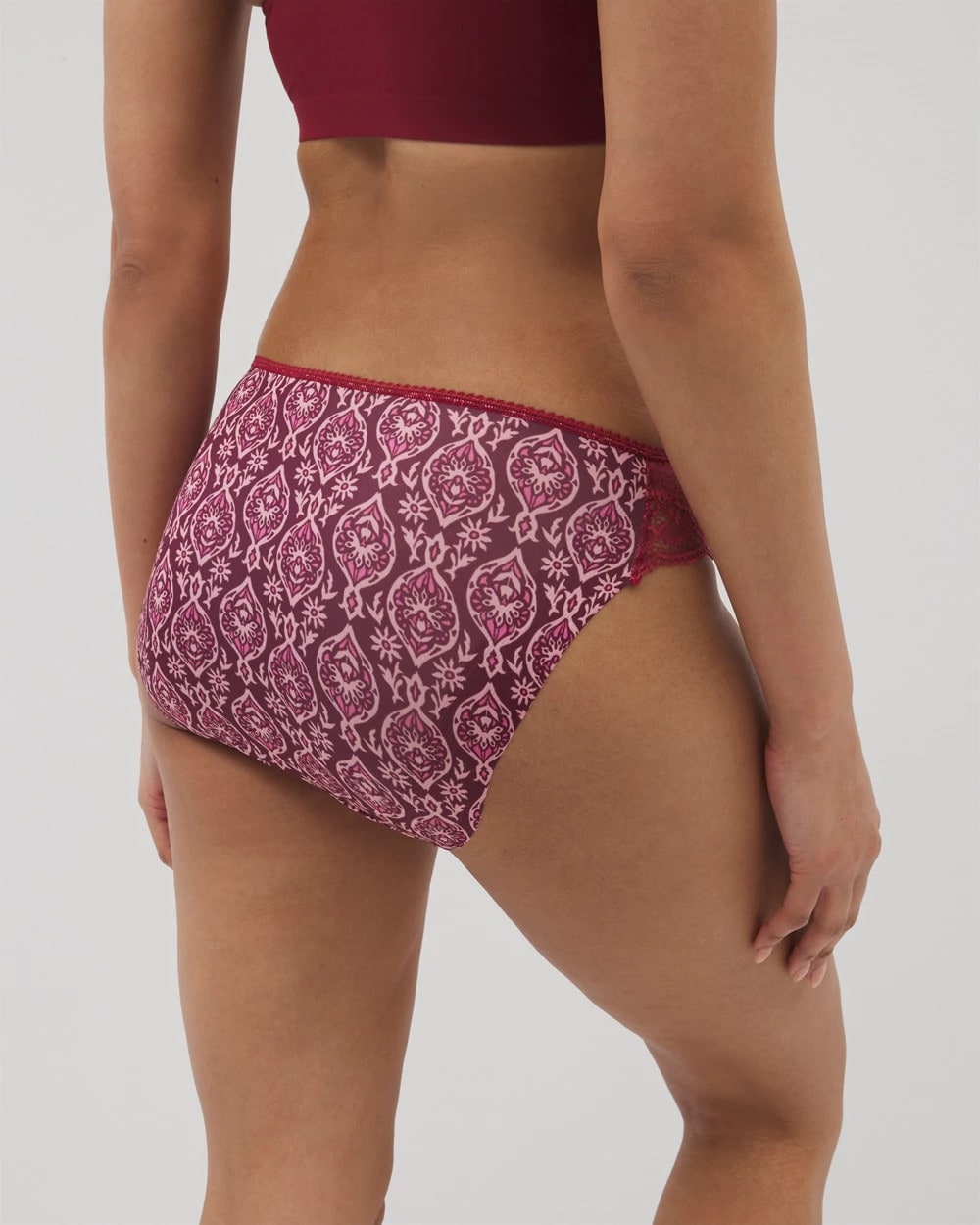 Soma / Edge Bikini Panty with Lace PLENTIFUL PIECES KISS
