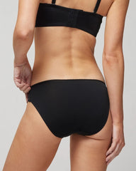 Soma / Bikini Panty with Lace BLACK