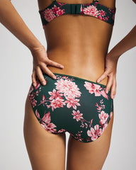 Soma / Edge Bikini Panty COTTAGE FLORAL MINI GREEN