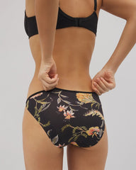 Soma / Edge Bikini Panty JAIPUR FLORAL BLACK