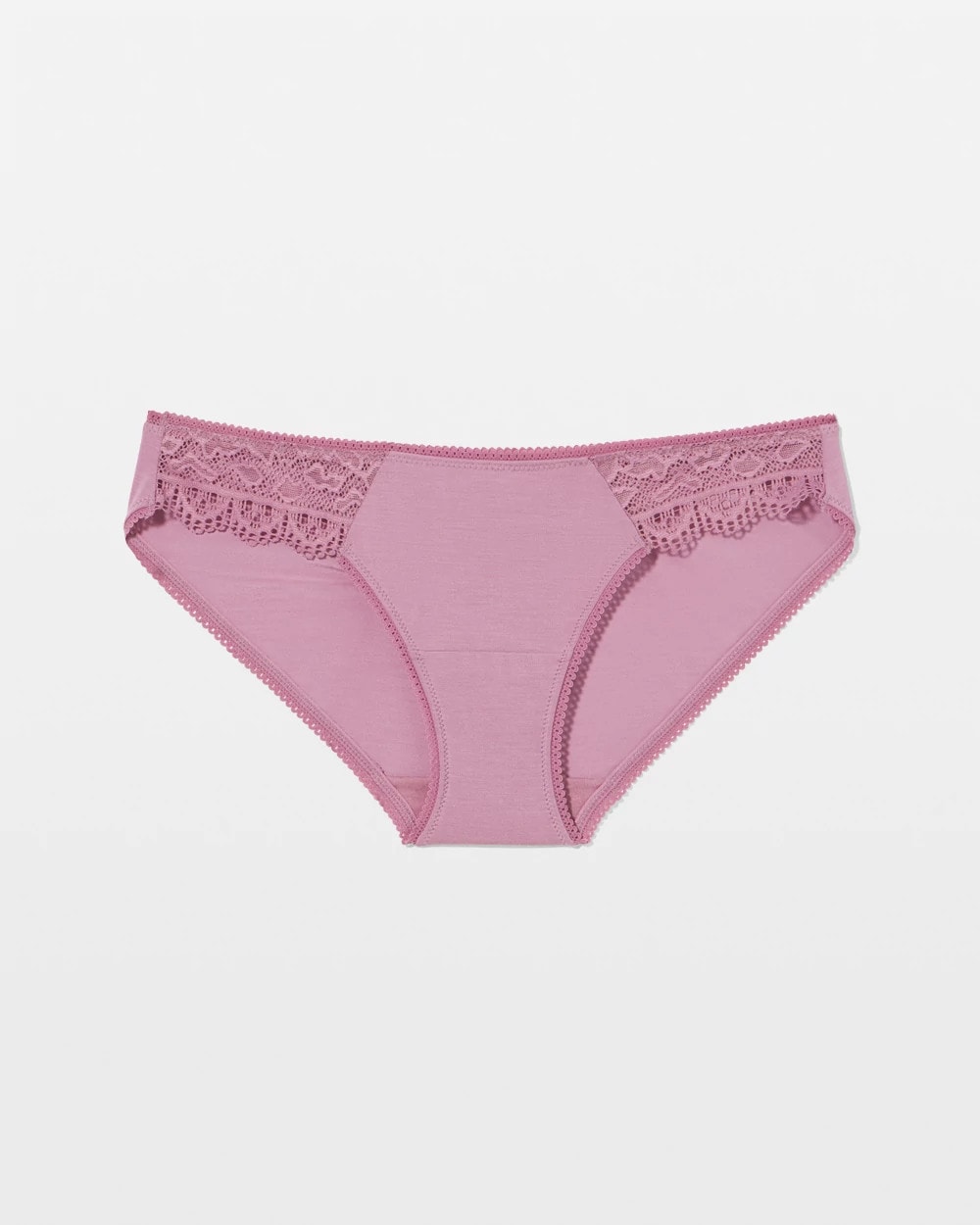Soma / Bikini Panty with Lace BEACH PLUM