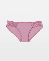 Soma / Bikini Panty with Lace BEACH PLUM