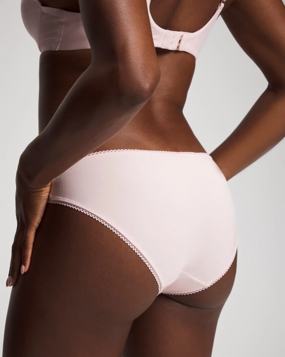 Soma / Bikini Panty with Lace PRETTY PINK