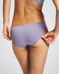 Soma / Bikini Panty with Lace LAVENDER CLOUD