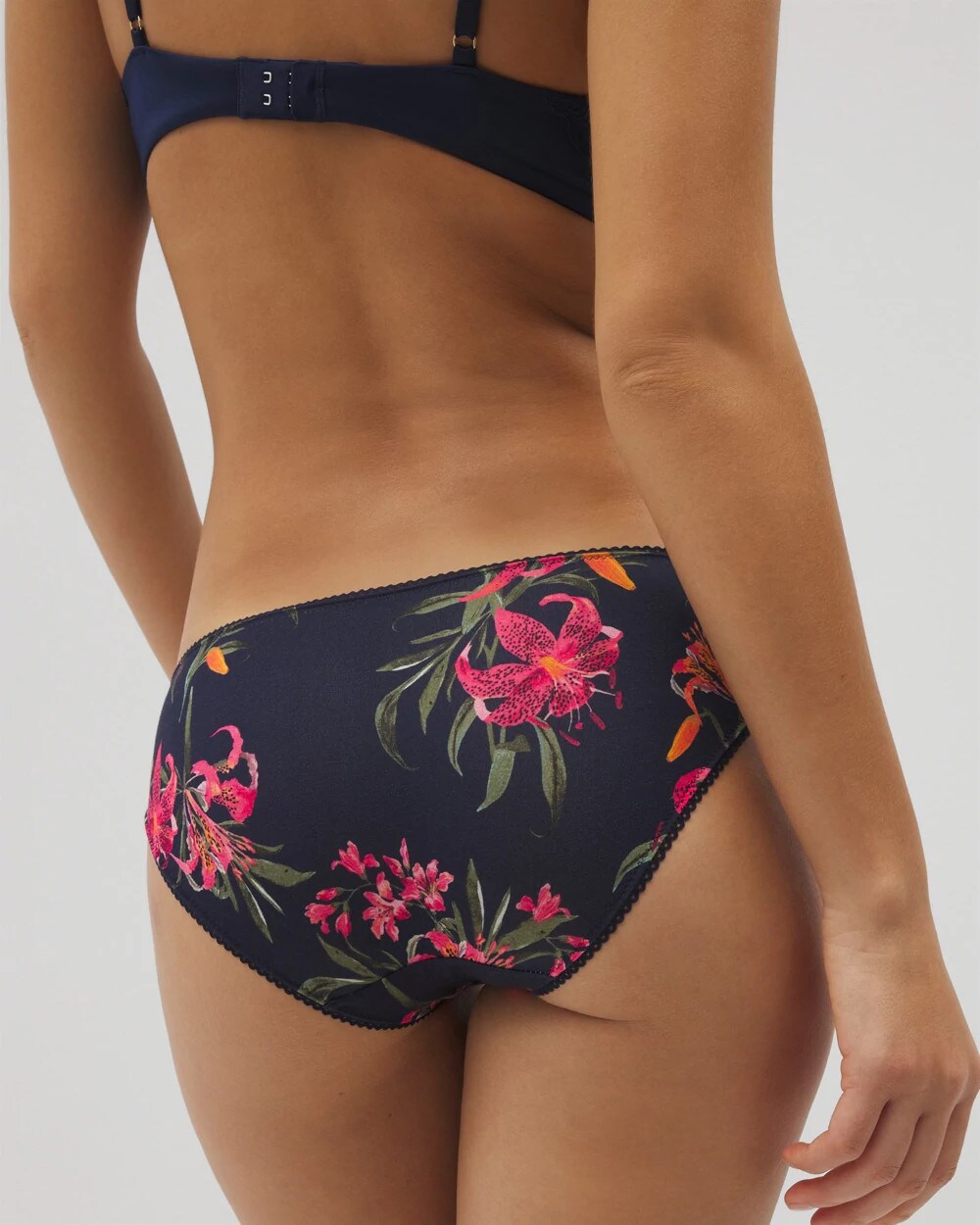 Soma / Bikini Panty with Lace LE TIGRE FLORA MINI NAVY