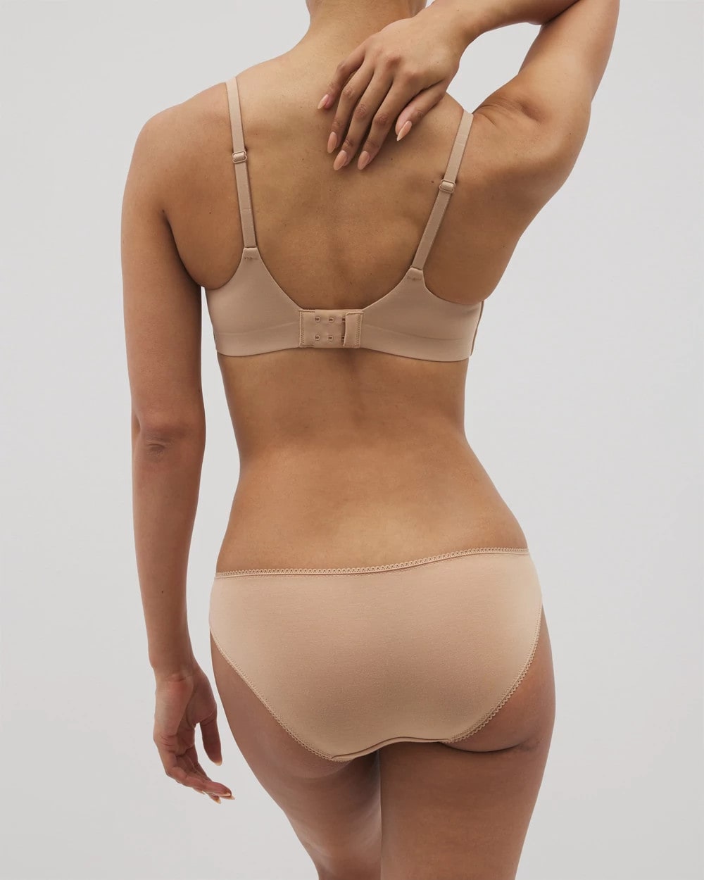 Soma / Bikini Panty with Lace WARM AMBER