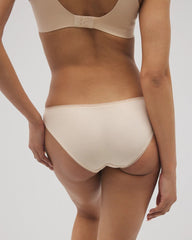 Soma / Bikini Panty with Lace PALE SAND
