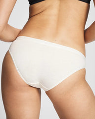 Soma / Cotton Bikini Panty HEATHER ECRU