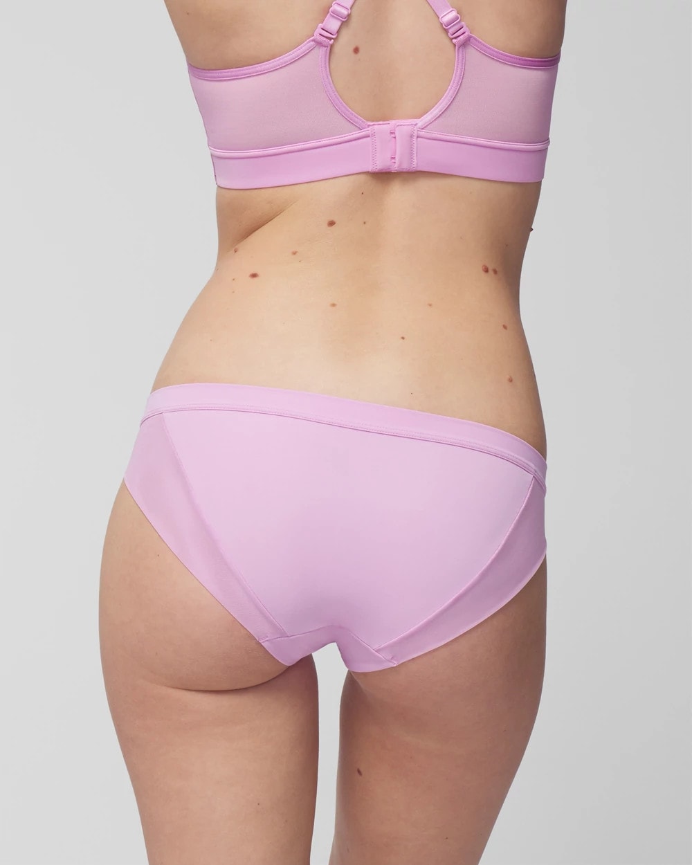 Soma / Mesh Bikini Panty META MAUVE