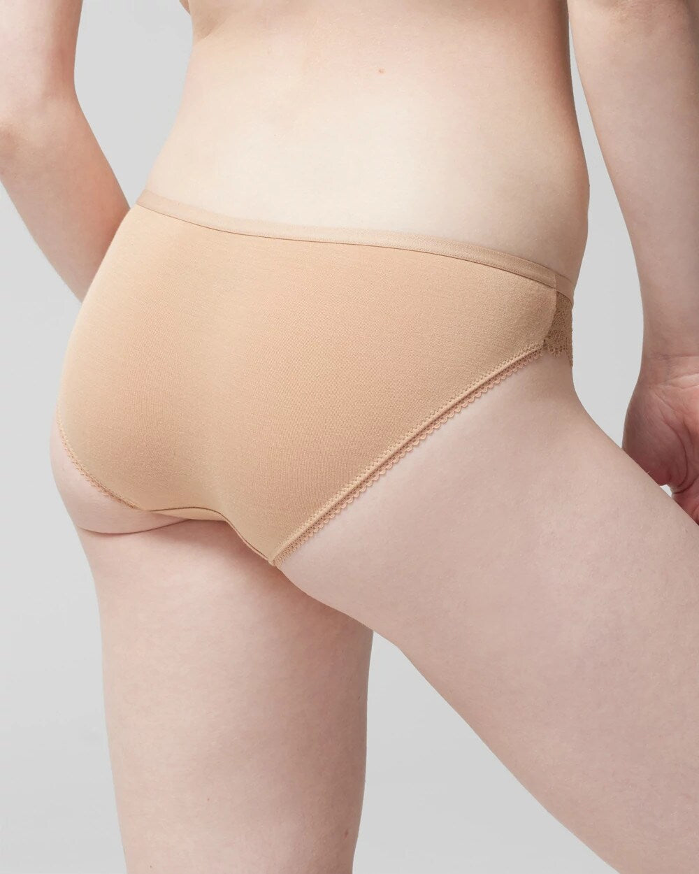 Soma / Bikini Panty with Enchanting Lace WARM AMBER