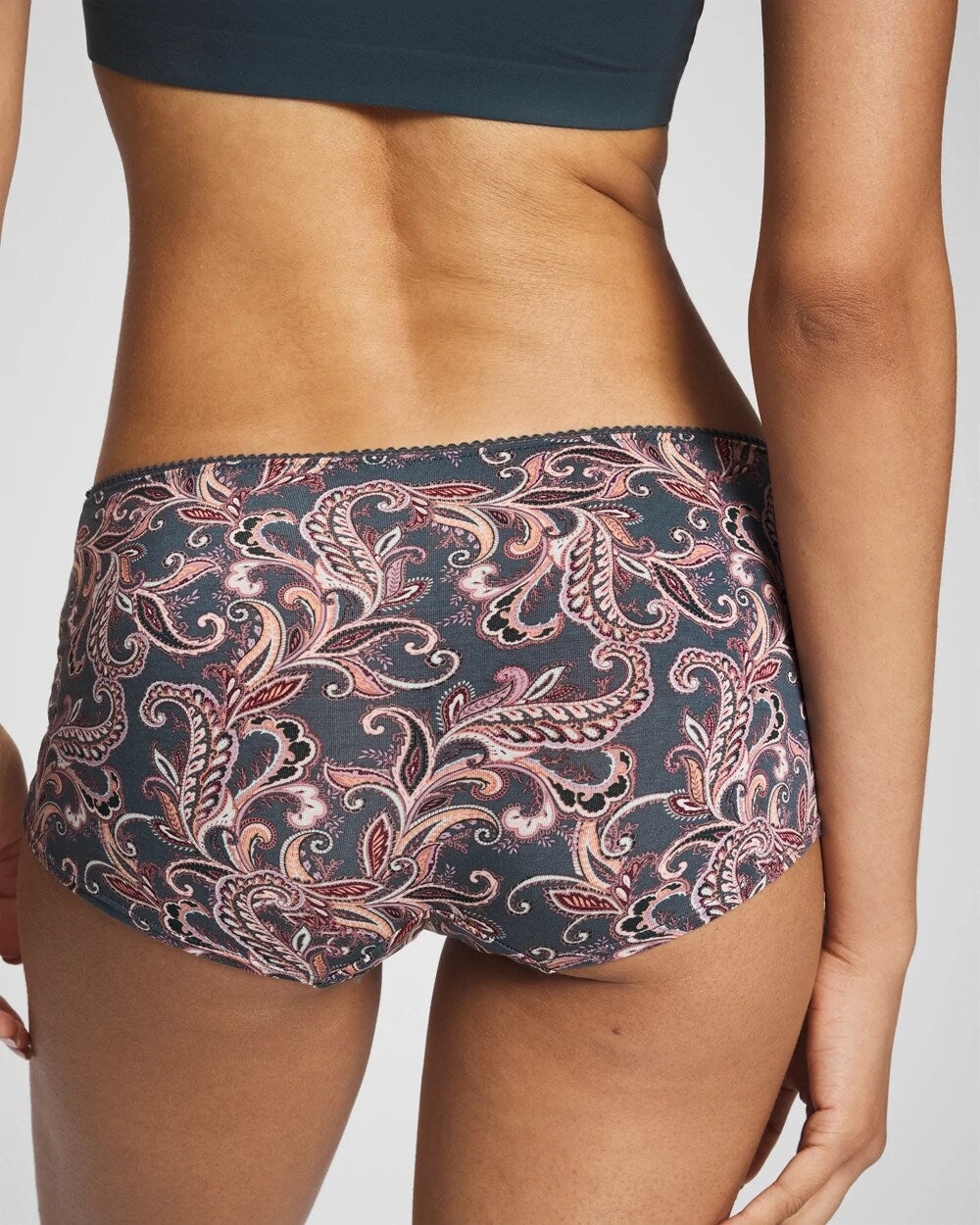 Soma / Lace Boyshort Panty IMPERIAL PAISLEY M PET