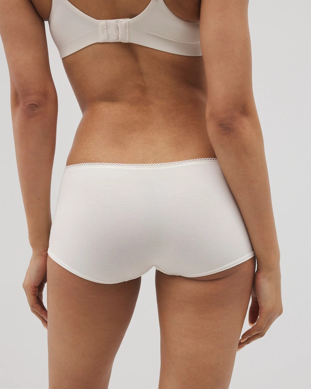 Soma / Lace Boyshort Panty IVORY