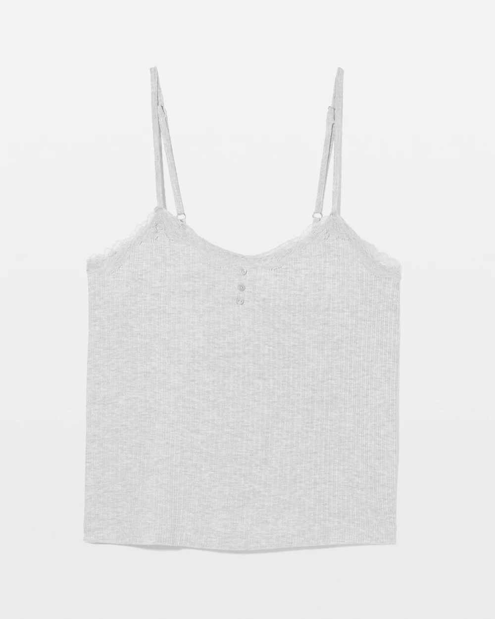 Soma / Pointelle Pajama Cami HEATHER FROST