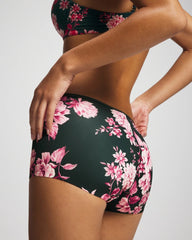 Soma / Edge Boyshort Panty COTTAGE FLORAL MINI GREEN
