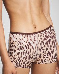 Soma / Edge Boyshort Panty ANIMAL AURA M WHITE SMOKE