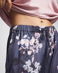 Soma / Piped Pajama Pant FLORAL DREAMS GRAY