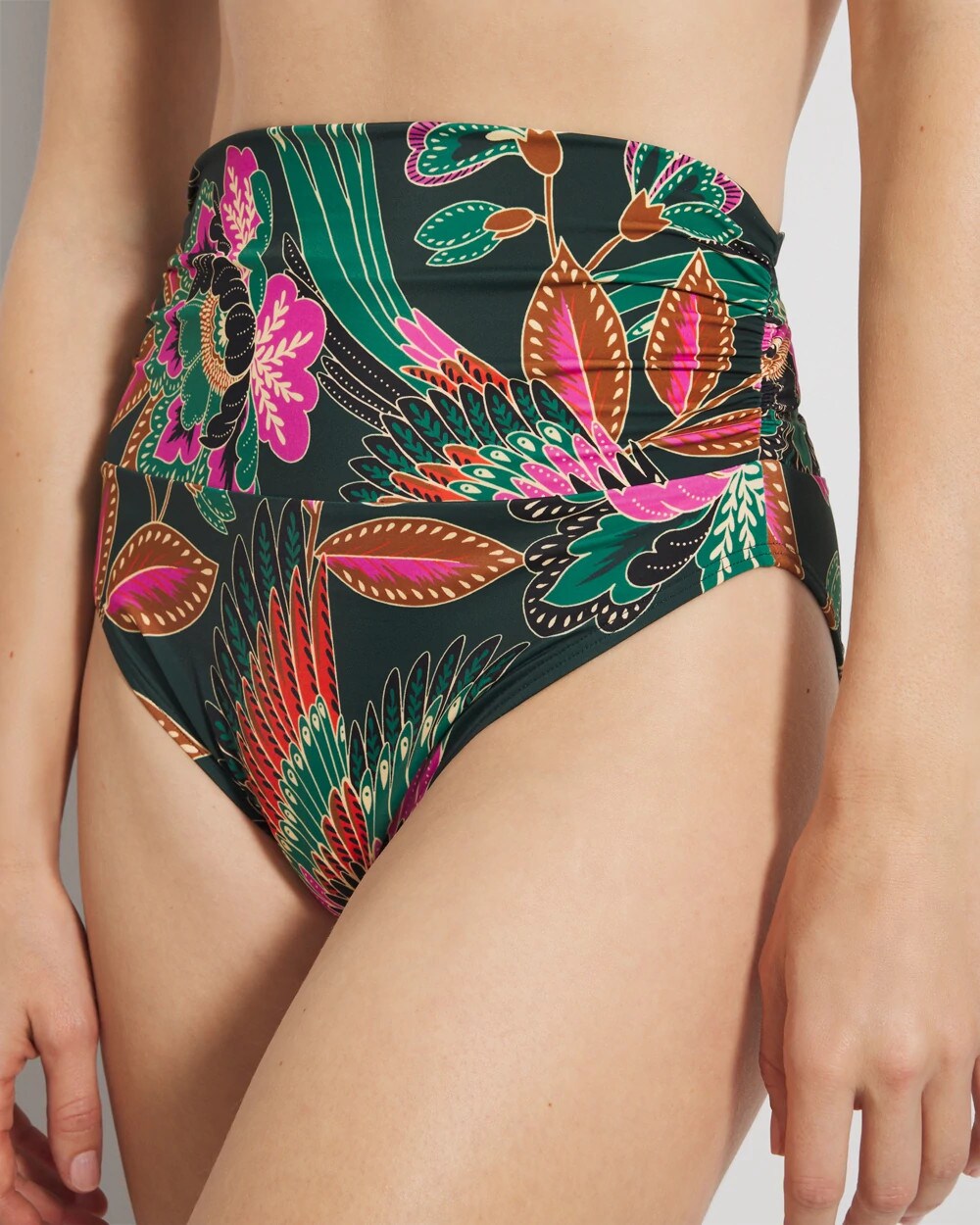 Soma / Covertible Bikini Bottom PARROT-ISE LUSH EMERALD