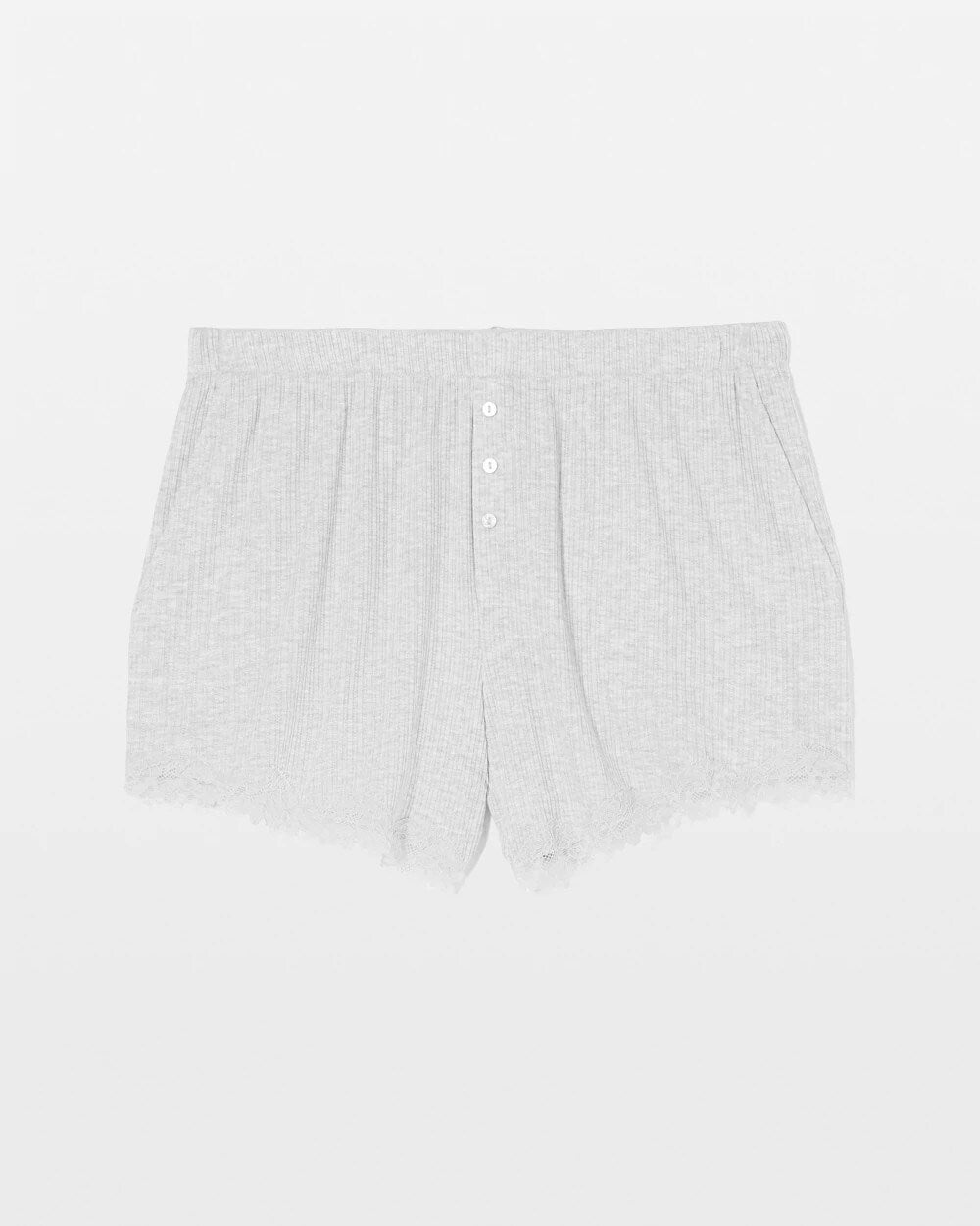 Soma / Pointelle Pajama Short HEATHER FROST