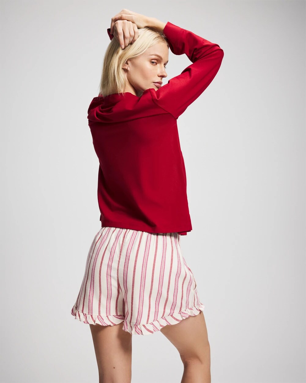 Soma / Pajama Set SMART STRIPE CHAMPAGNE