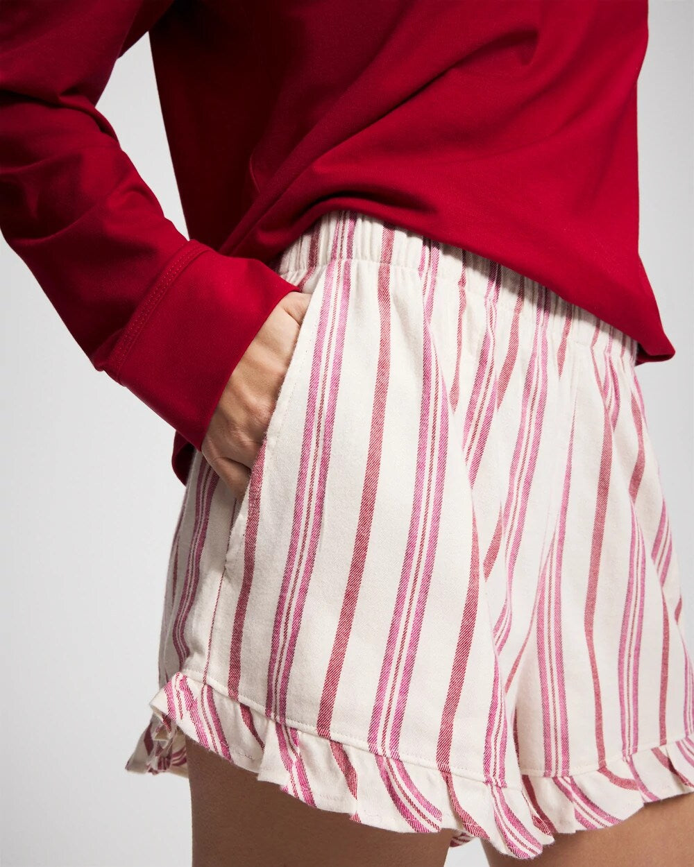 Soma / Pajama Set SMART STRIPE CHAMPAGNE