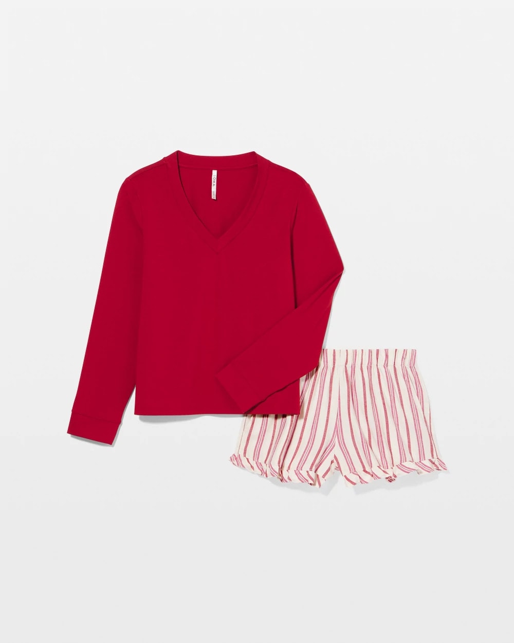 Soma / Pajama Set SMART STRIPE CHAMPAGNE
