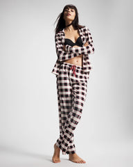 Soma / Ankle Pajama Pant DREAMSCAPE PLAID BLACK