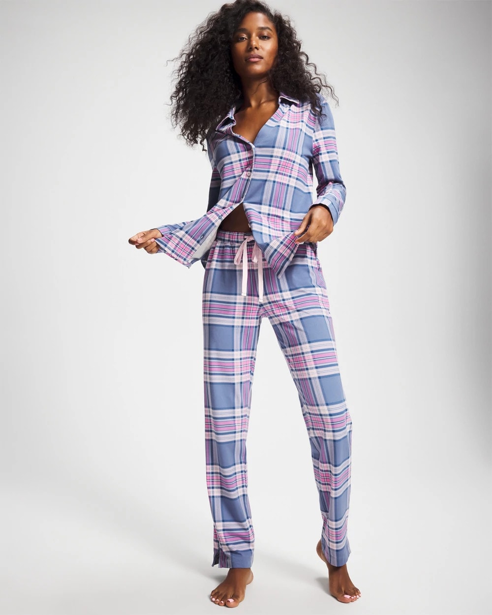 Soma / Ankle Pajama Pant PRETTY PLAID SUNDOWN