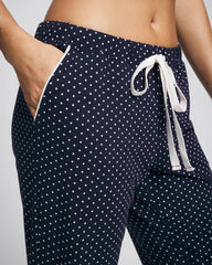 Soma / Ankle Pajama Pant METRO DOT NAVY