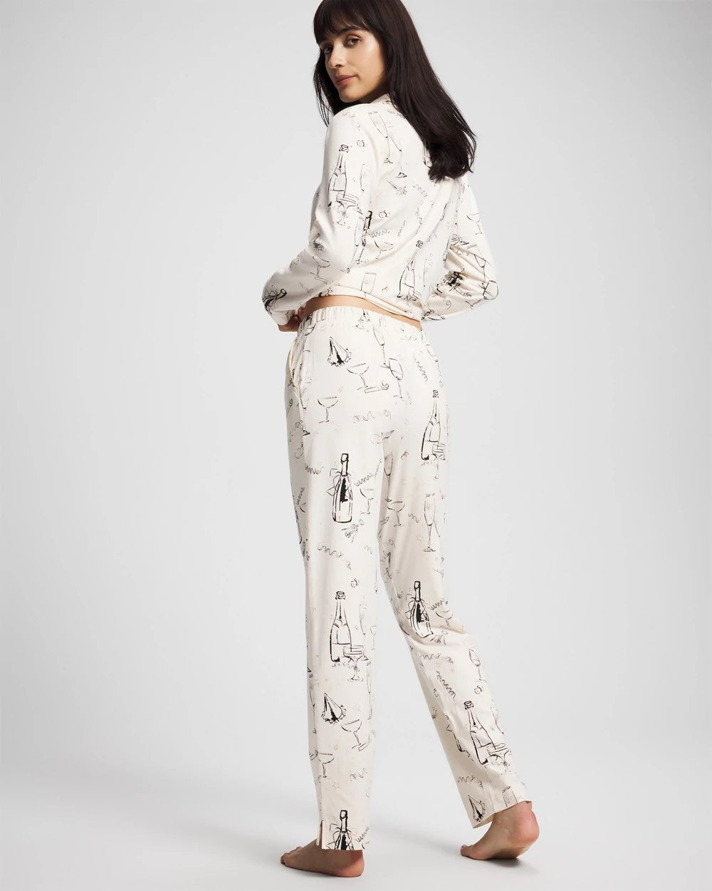 Soma / Ankle Pajama Pant FIZZ THE SEASON FOIL