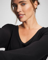 Soma / Long Sleeve Pajama Top BLACK