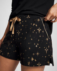 Soma / Pajama Shorts STELLAR SCENE BLACK/FOIL
