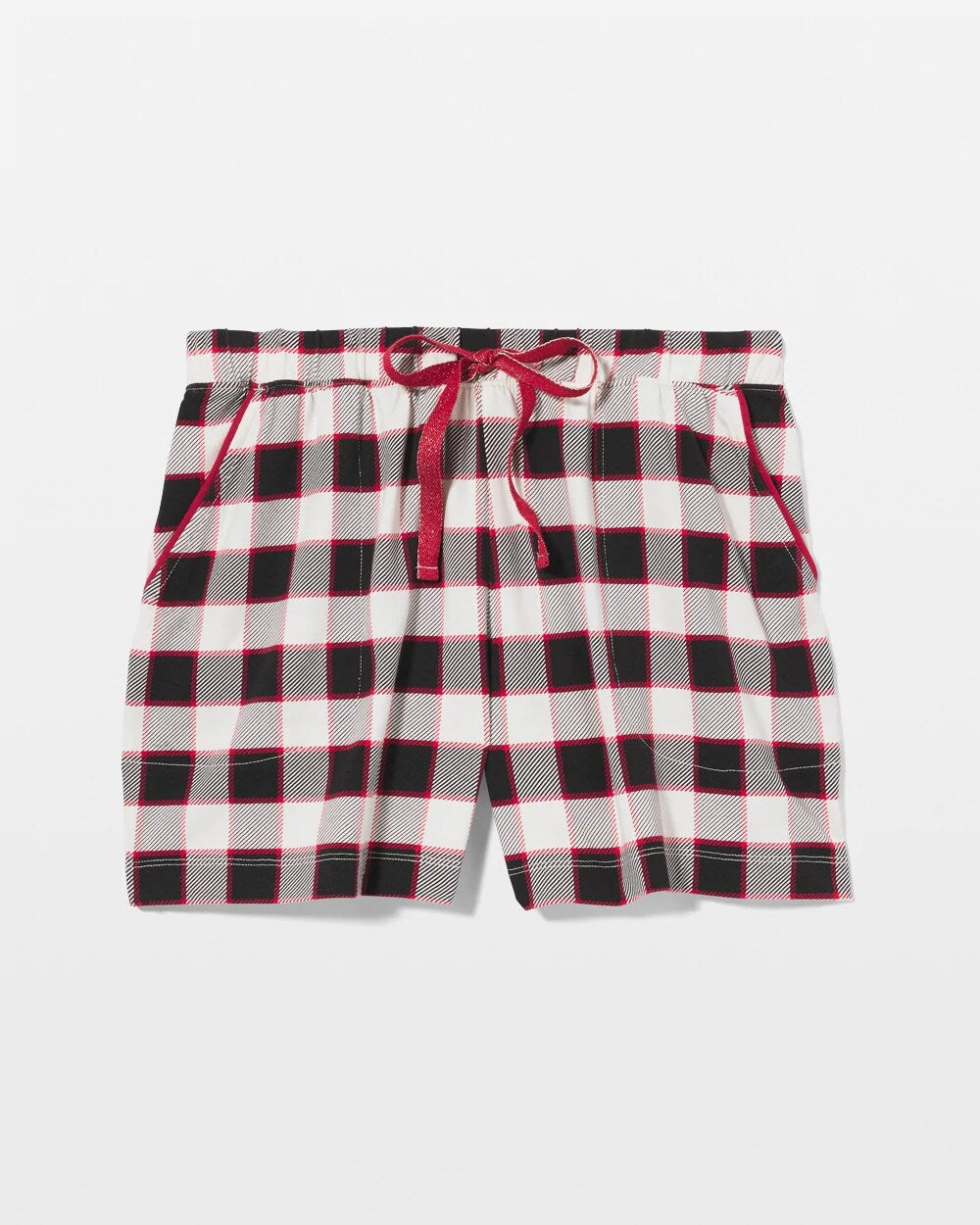 Soma / Pajama Shorts DREAMSCAPE PLAID BLACK