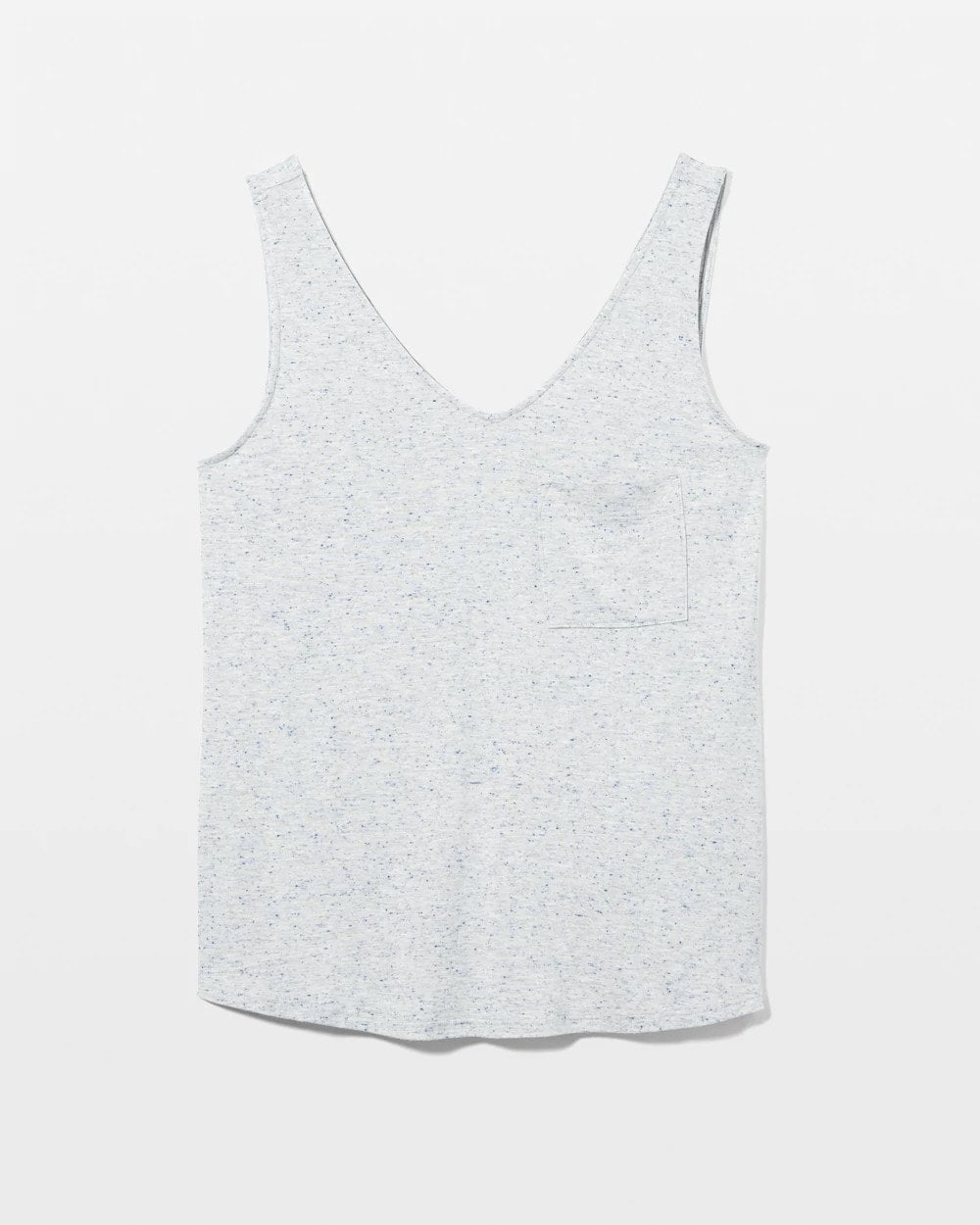 Soma / Slub V-Neck Pajama Tank BLUE SLUB