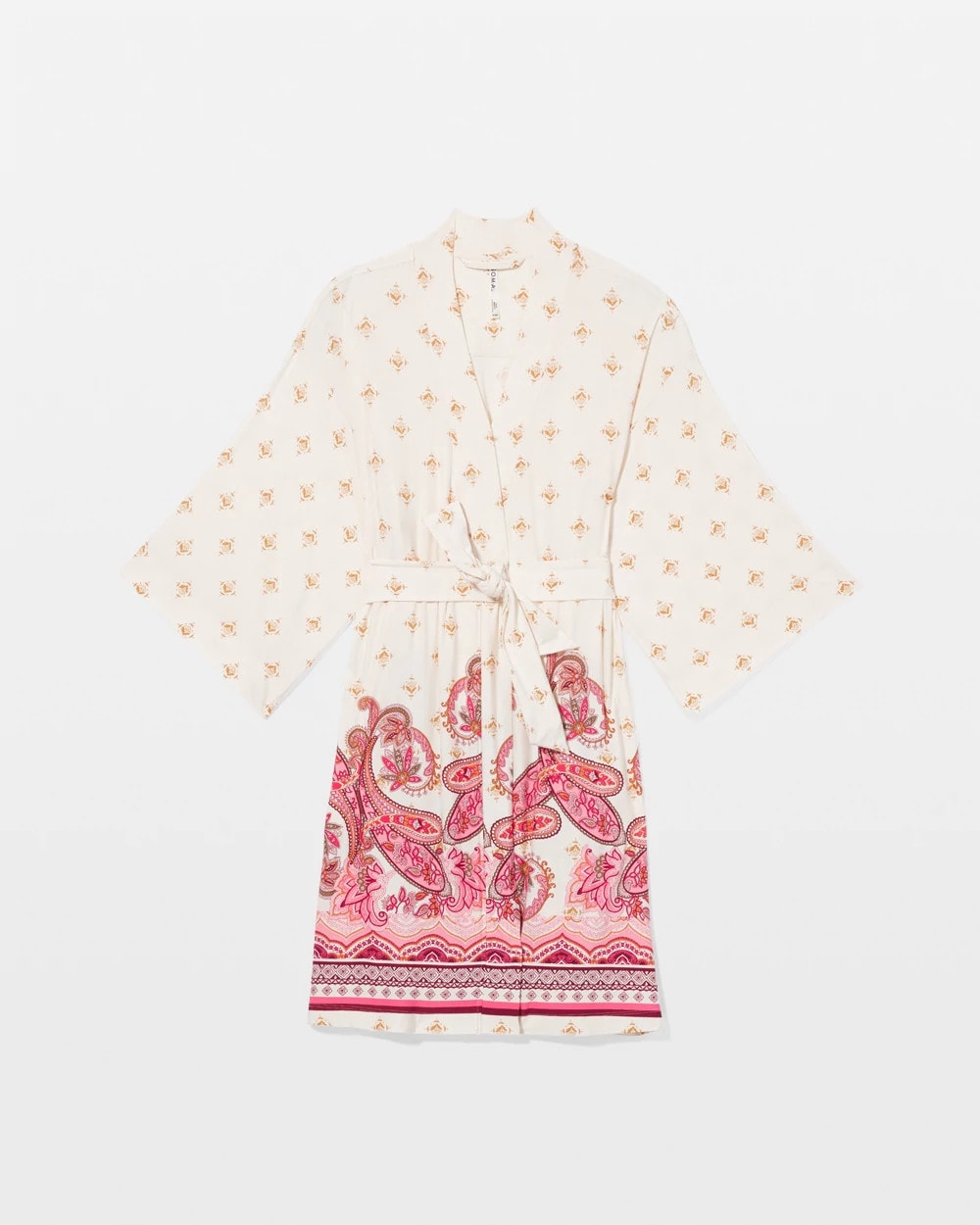 Soma / Kimono Short Robe KASHMIR PAISLEY PLCD CH