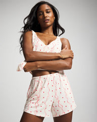 Soma / Relaxed Pajama Short COQUETTE VALENTINE CHAMP