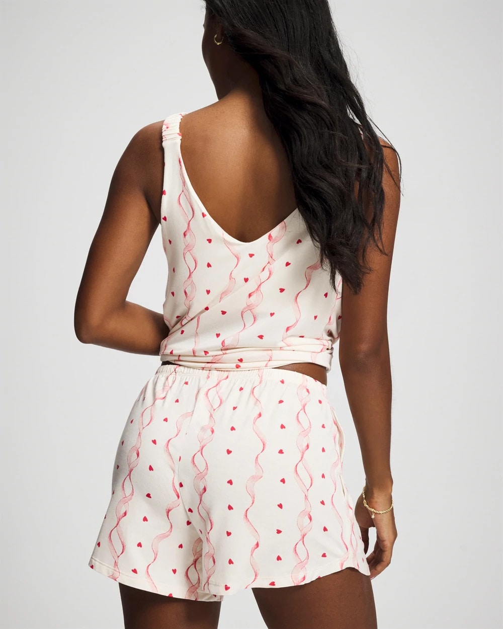 Soma / Relaxed Pajama Short COQUETTE VALENTINE CHAMP