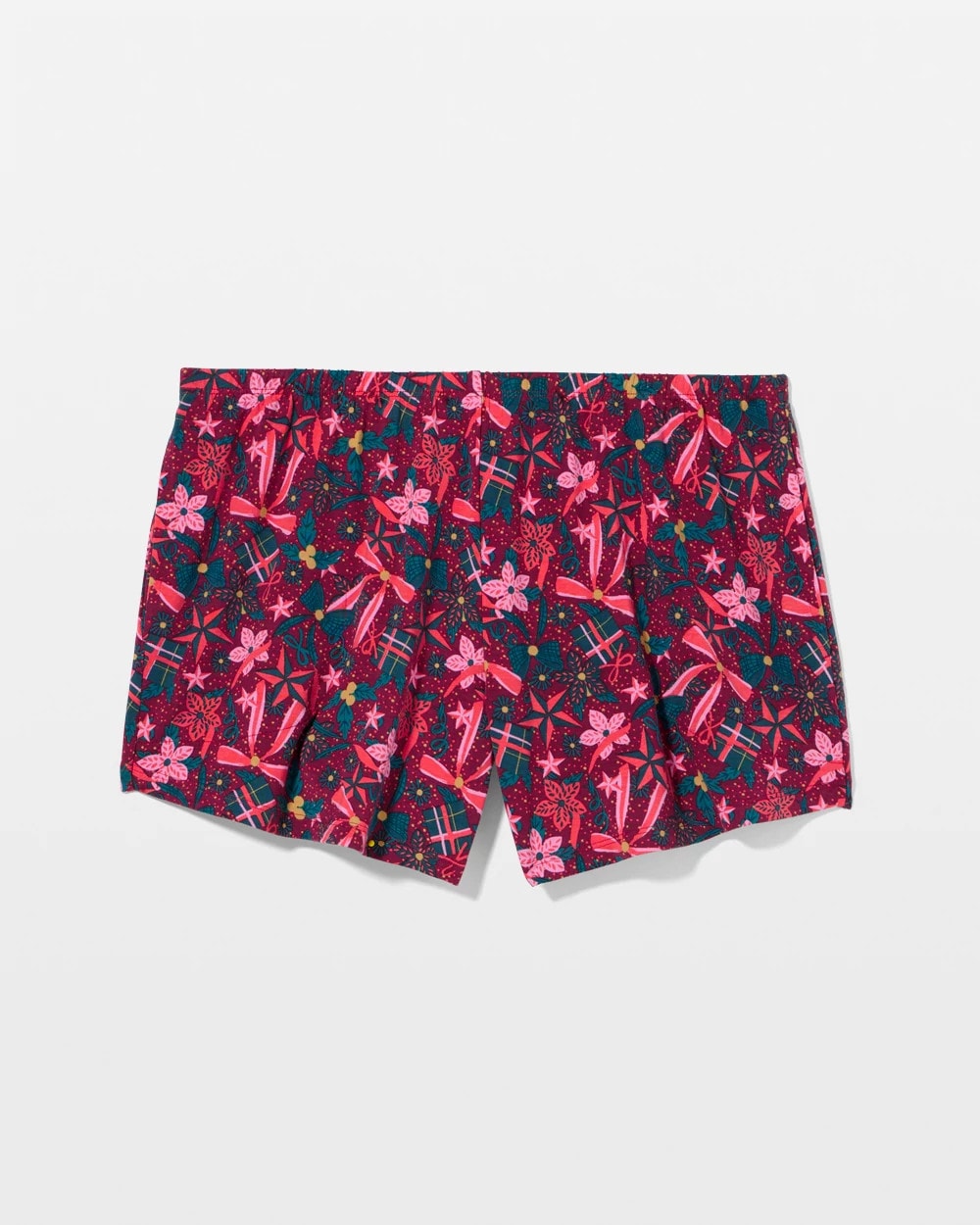 Soma / Relaxed Pajama Short HOLLY JOLLY RED VELVET