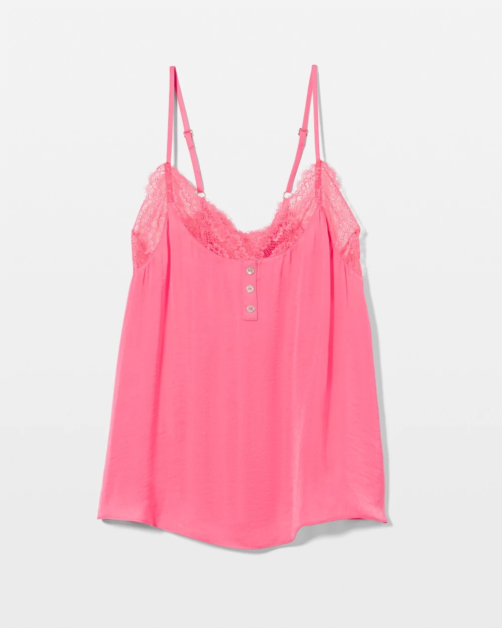 Soma / Lace Trim Cami CAMELLIA ROSE