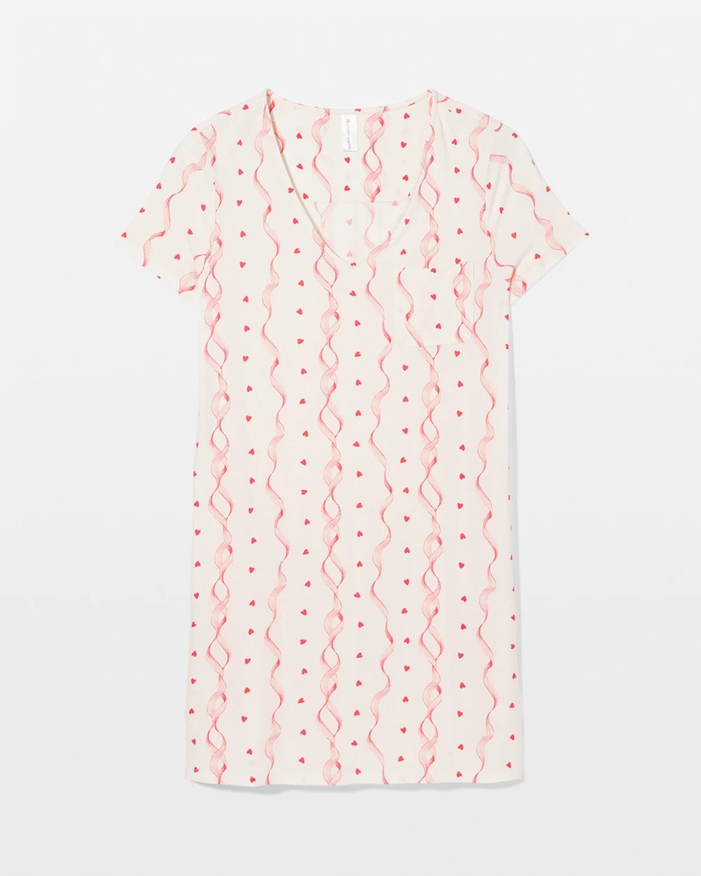 Soma / Short Sleeve Sleepshirt COQUETTE VALENTINE CHAMP