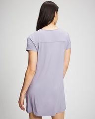 Soma / Short Sleeve Sleepshirt LAVENDER CLOUD