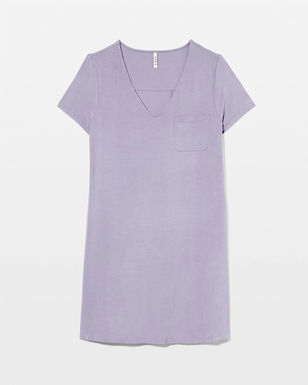 Soma / Short Sleeve Sleepshirt LAVENDER CLOUD